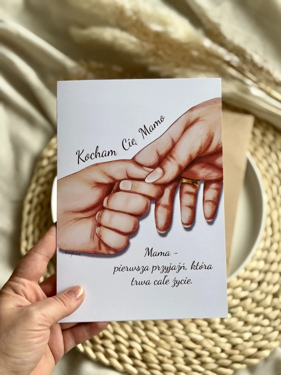 Kartka na Dzień Mamy - Bliskość
