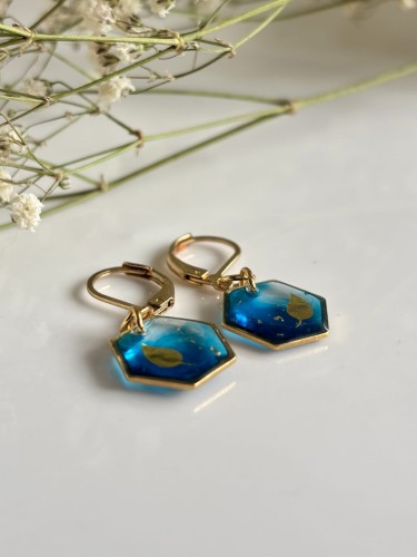 Kolczyki - Aurora Mini Hexa